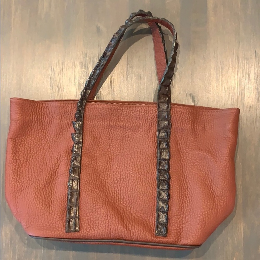 Moo Moo Designs Crocodile Shoulder Bag - Picture 2 of 10